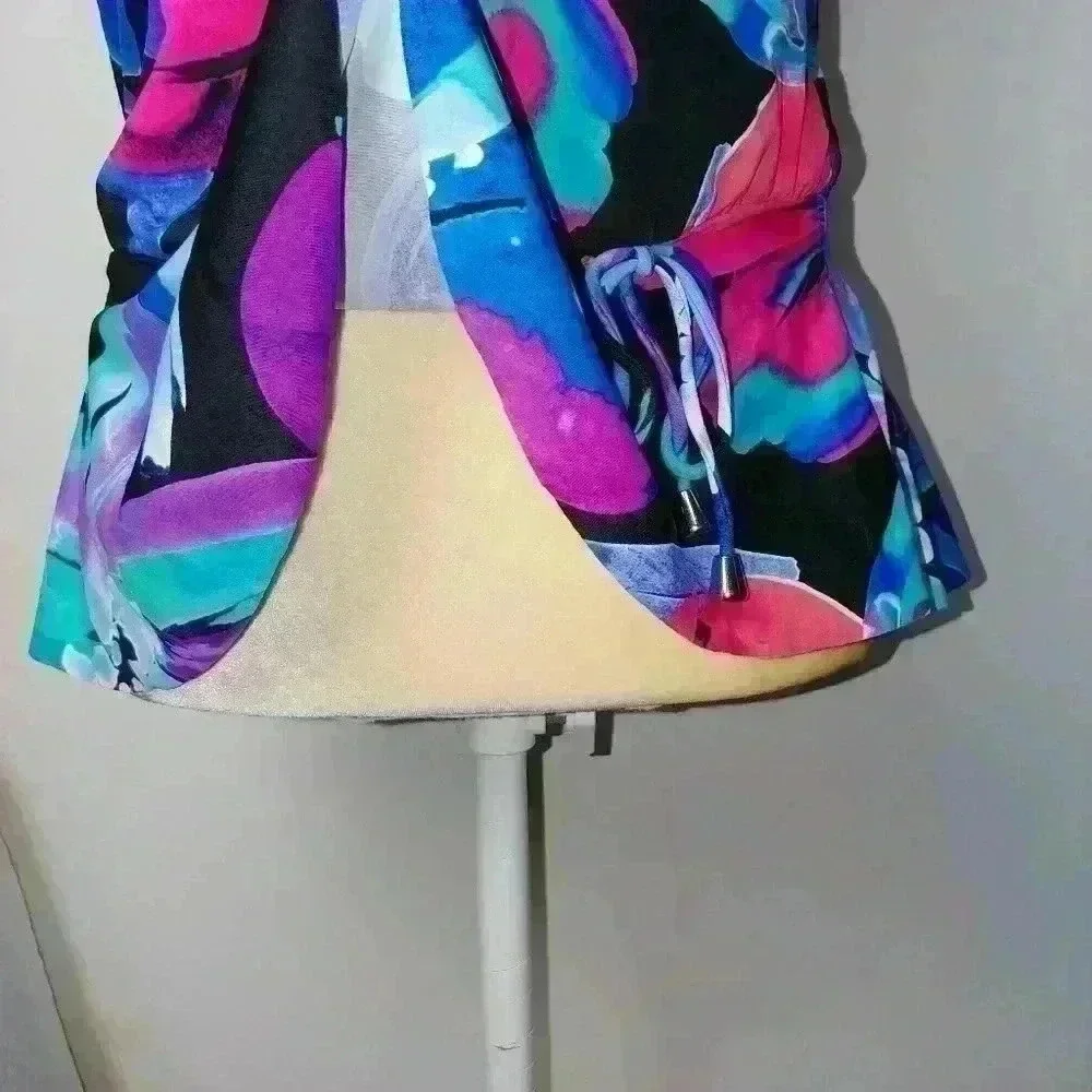 Maxine Of Hollywood Sz 6 Bathing Swim TOP